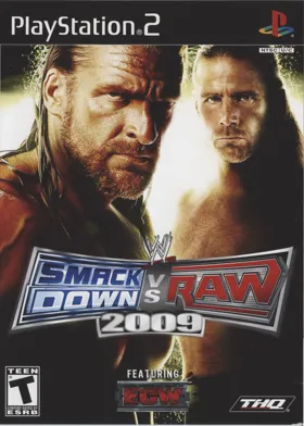 WWE SmackDown vs. Raw 2009 box cover front